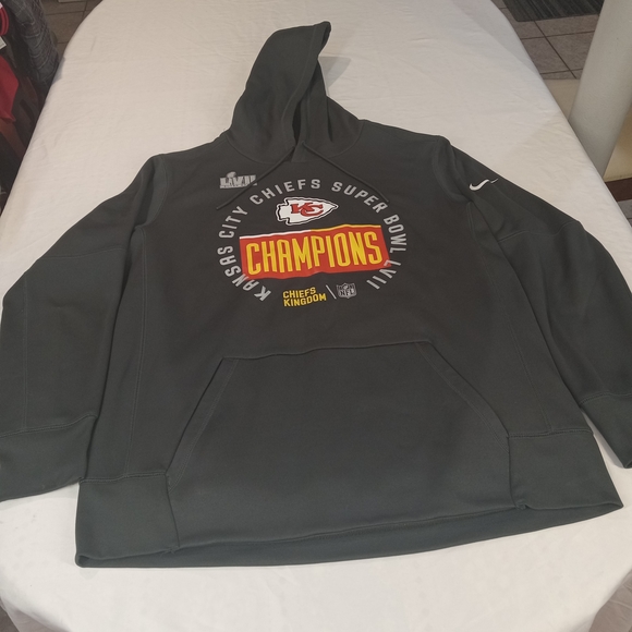 Nike Other - Kansas City Chiefs Super Bowl Champions Hoodie Size Large